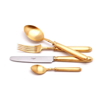 Cutipol Набор столовых приборов MITHOS GOLD матовый 24 пр.  (M.006.GB)