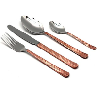 HERDMAR Набор столовых приборов STRAW COPPER 24 пр. (109302427ELE10)