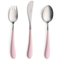 Cutipol Набор детских столовых приборов Alice Pink 3 пр. (ALI.3.PK)