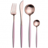 Cutipol Набор столовых приборов Goa Rose Gold Matte Rose на 6 персон 24 пр. (GO.006.PKROGB)