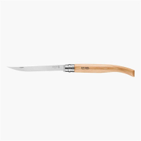 Нож филейный Opinel №15, нержавеющая сталь, рукоять из дерева бука Нож филейный Opinel №15, нержавеющая сталь, рукоять из дерева бука