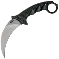 Cold Steel Нож керамбит Steel Tiger Stonewash AUS-8A, рукоять кратон (49KST) Cold Steel Нож керамбит Steel Tiger Stonewash AUS-8A, рукоять кратон (49KST)