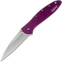 Kershaw Складной нож Leek сталь14C28N, рукоять алюминий (1660PUR) Kershaw Складной нож Leek сталь14C28N, рукоять алюминий (1660PUR)