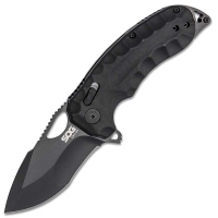 SOG Складной нож Kiku XR Blackout сталь CTS-XHP, рукоять микарта (12-27-02-57) SOG Складной нож Kiku XR Blackout сталь CTS-XHP, рукоять микарта (12-27-02-57)